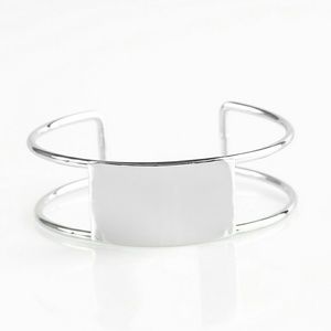 Silver cuff braclet